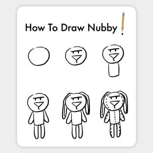 How To Draw A Bunny Magnet